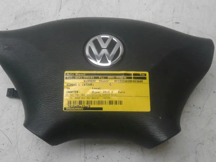 Left airbag (steering wheel) Volkswagen Crafter