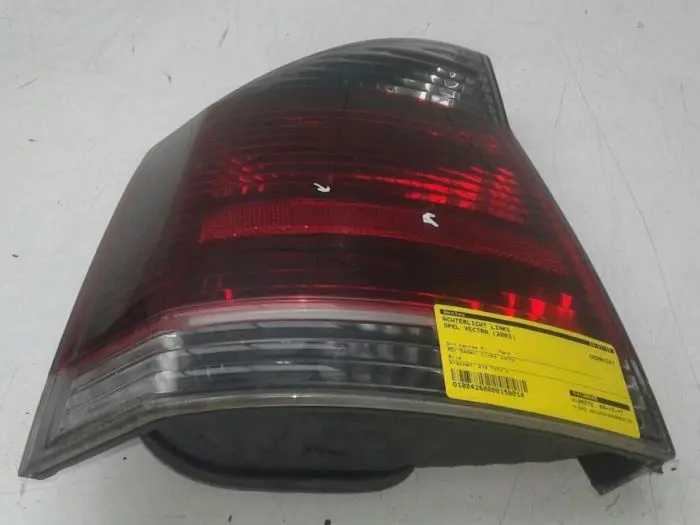 Taillight, left Opel Vectra