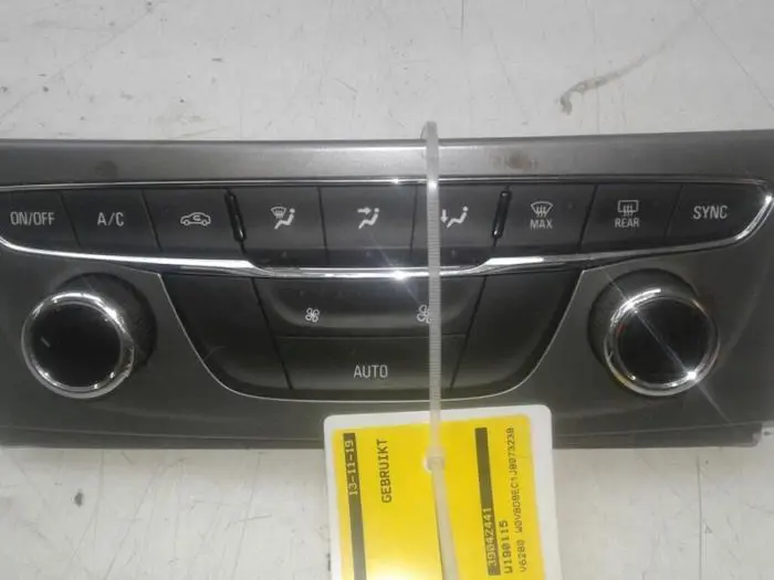 Heater control panel Opel Astra