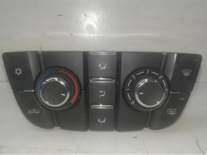 Heater control panel Opel Astra