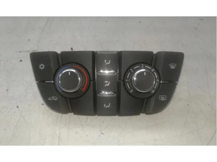 Heater control panel Opel Astra