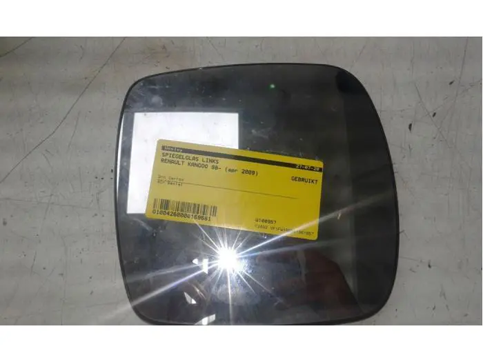 Mirror glass, left Renault Kangoo