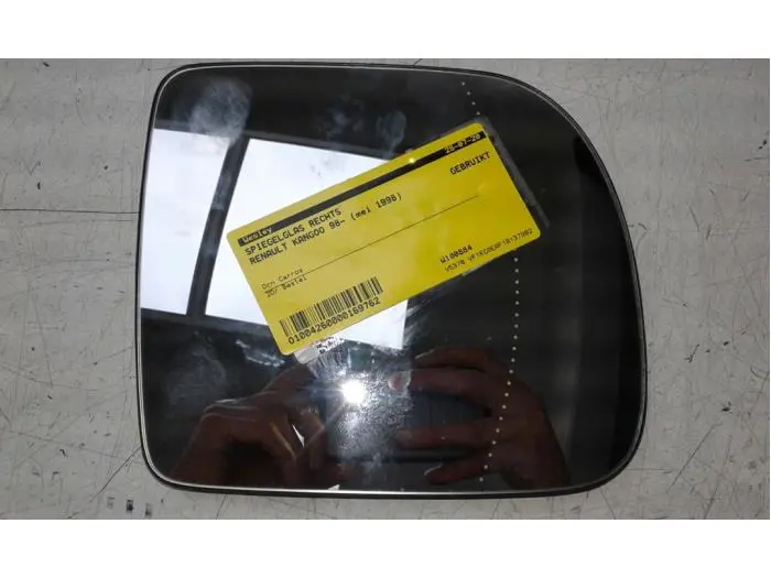 Mirror glass, right Renault Kangoo