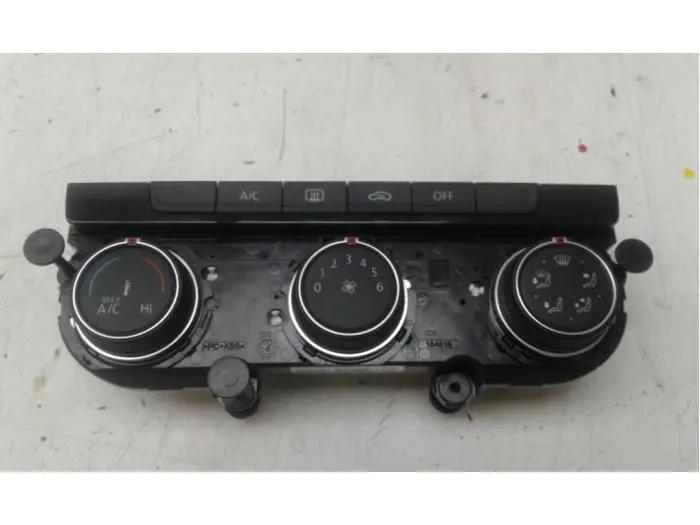 Heater control panel Volkswagen Golf