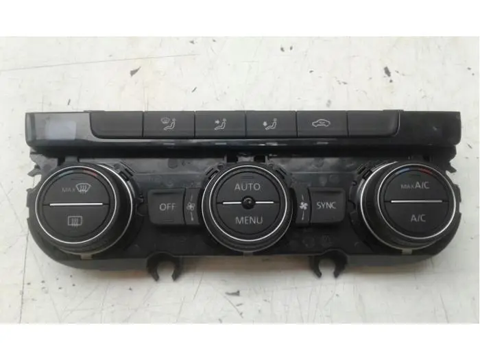 Heater control panel Volkswagen Golf