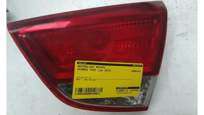 Taillight, right Hyundai IX35