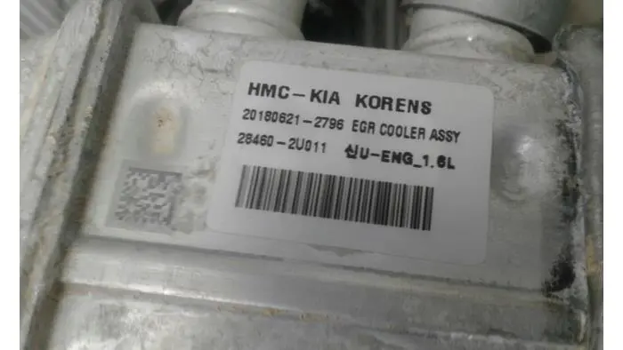 EGR cooler Kia Optima