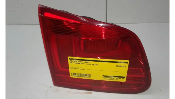 Taillight, left Volkswagen Tiguan