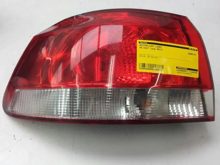 Taillight, left Volkswagen Golf