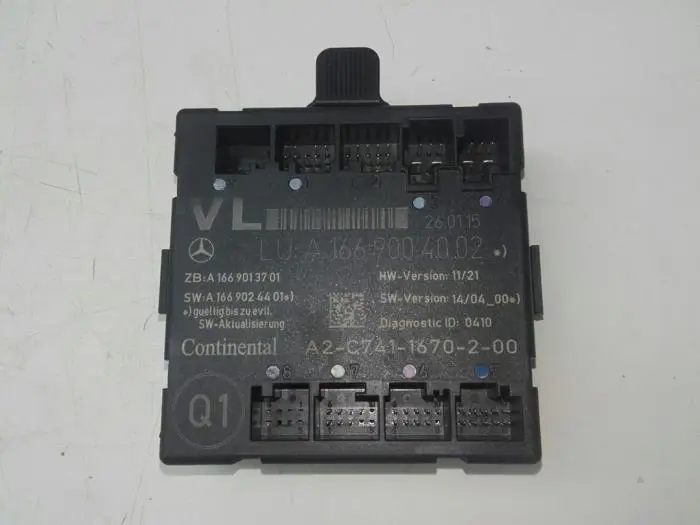 Central door locking module Mercedes CLA