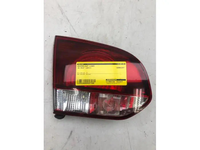 Taillight, left Volkswagen Golf