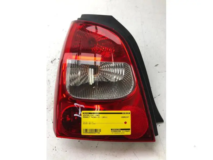 Taillight, left Renault Twingo