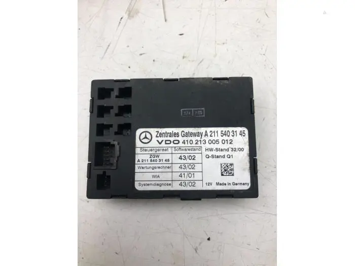 Central door locking module Mercedes E-Klasse