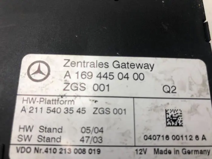 Gateway module Mercedes A-Klasse