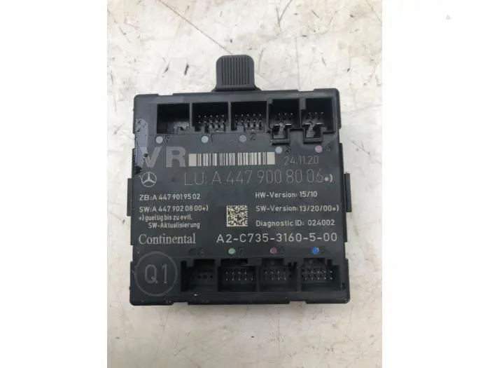 Central door locking module Mercedes EQV