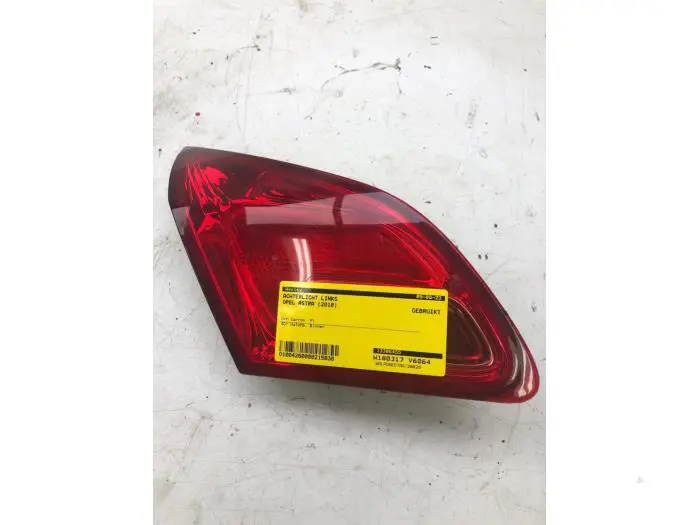 Taillight, left Opel Astra