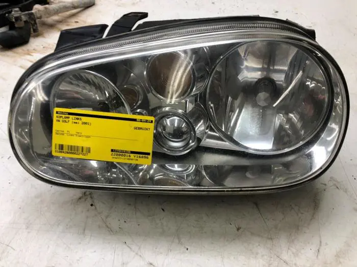 Headlight, left Volkswagen Golf