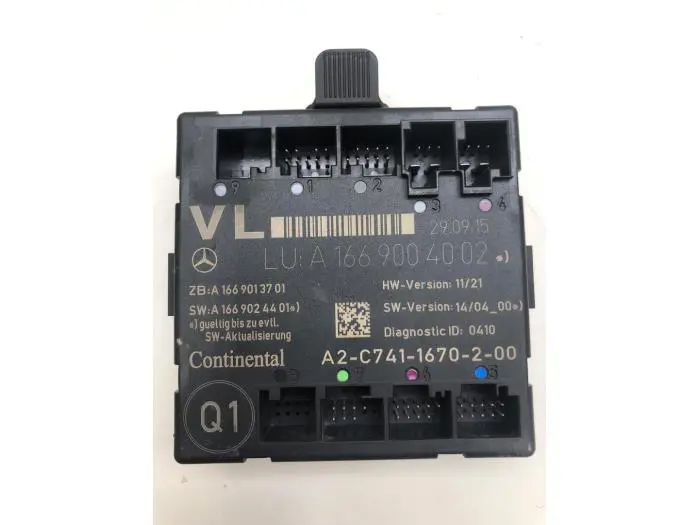 Central door locking module Mercedes CLA