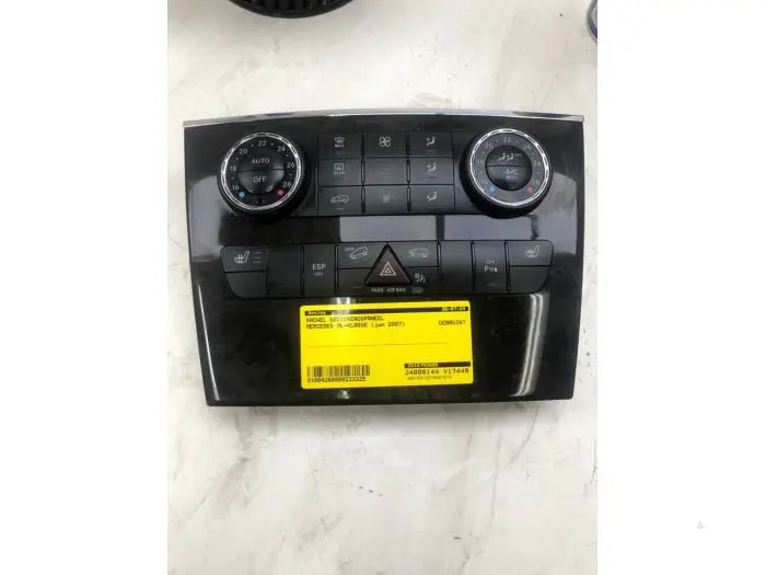 Heater control panel Mercedes ML-Klasse