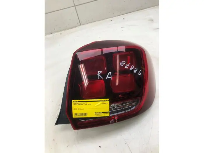 Taillight, right Dacia Sandero