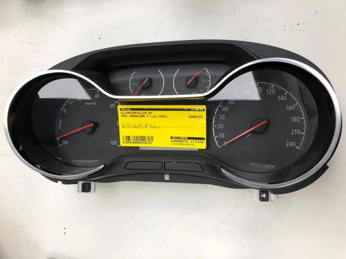 Odometer KM Opel Grandland X