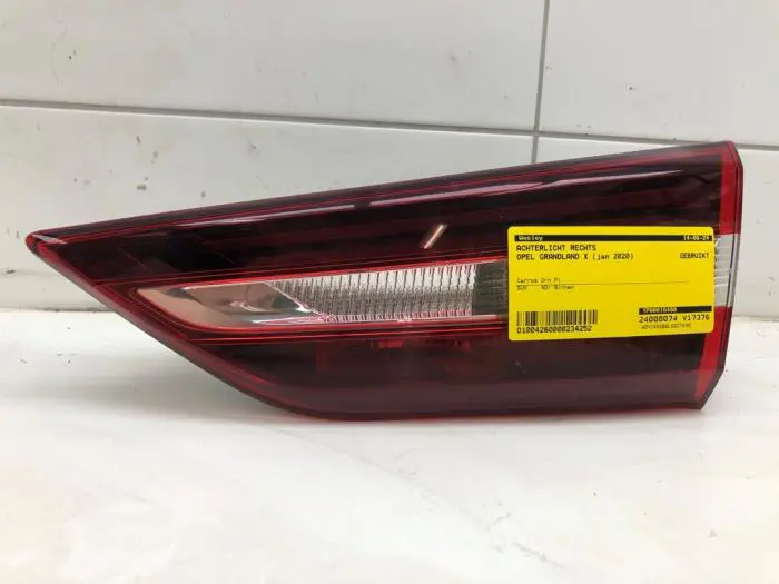 Taillight, right Opel Grandland X